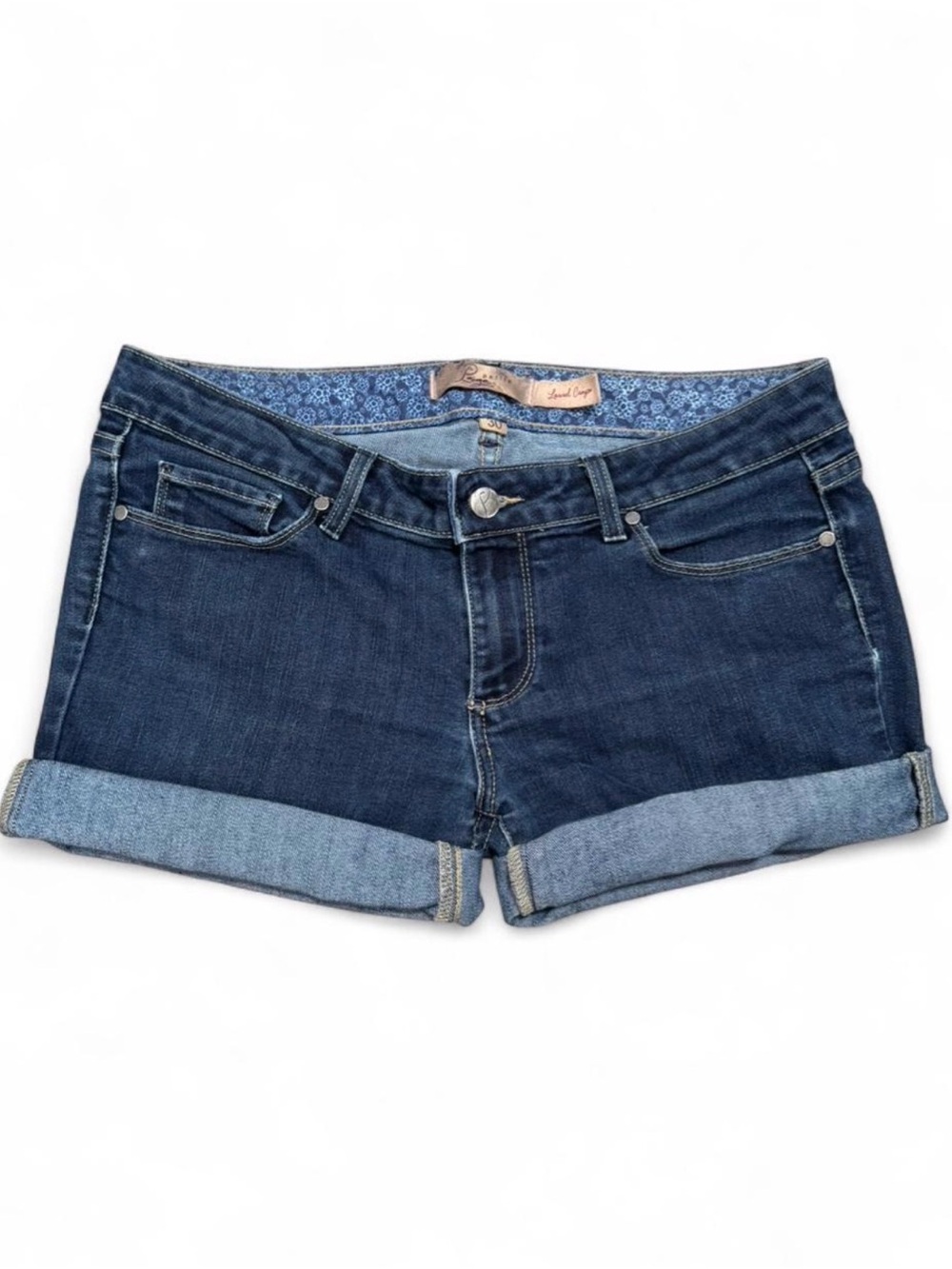 Vintage Y2K Paige low rise reworked denim shorts 💙✨
